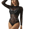 Subblime - Soutien-Gorge Harnais Avec Chaîne Détail Taille Unique